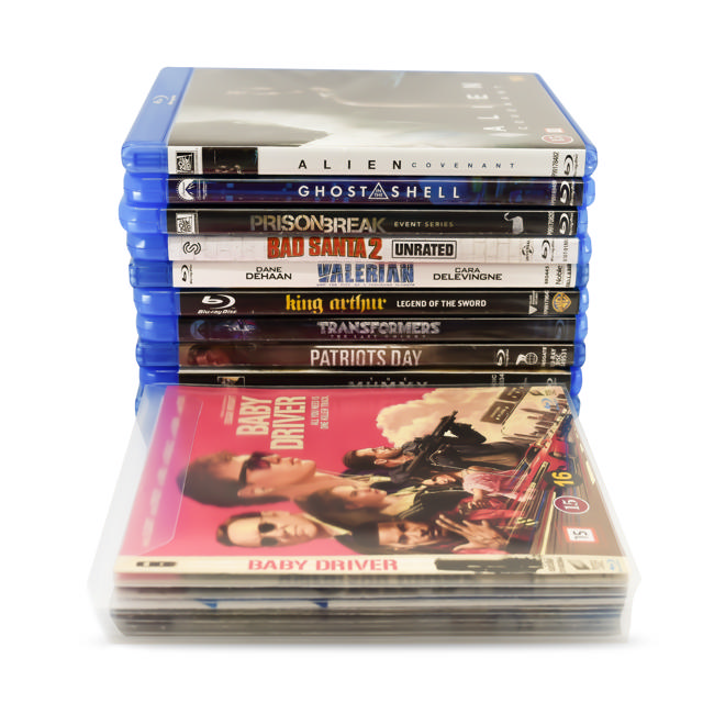 Pochettes Blu-Ray biodégradables