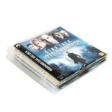 Pack de rangement Blu-Ray - 50 pochettes Blu-Ray, 2 Classeurs