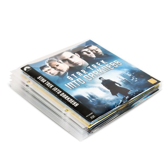 Pack de rangement Blu-Ray - 50 pochettes Blu-Ray, 2 Classeurs