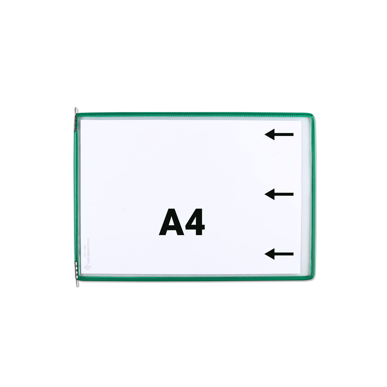 Poche à pivots Tarifold, A4, paysage, insertion côté droit