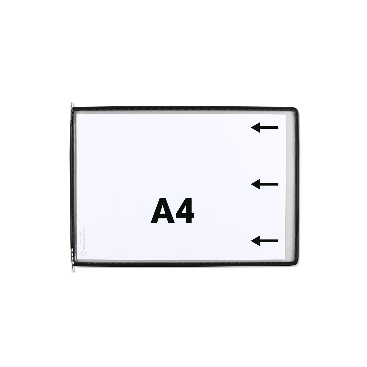 Poche à pivots Tarifold, A4, paysage, insertion côté droit