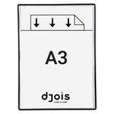 Poche standard Tarifold, sans pivots, A3