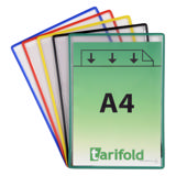Poche standard Tarifold, sans pivots, A4