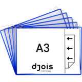 Poche à anse Tarifold, A3, paysage, 2 anses