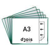 Poche à anse Tarifold, A3, paysage, 2 anses