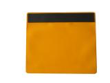 POCHETTES D'IDENTIFICATION - MAGNETIQUE - A4 - PAYSAGE - JAUNE