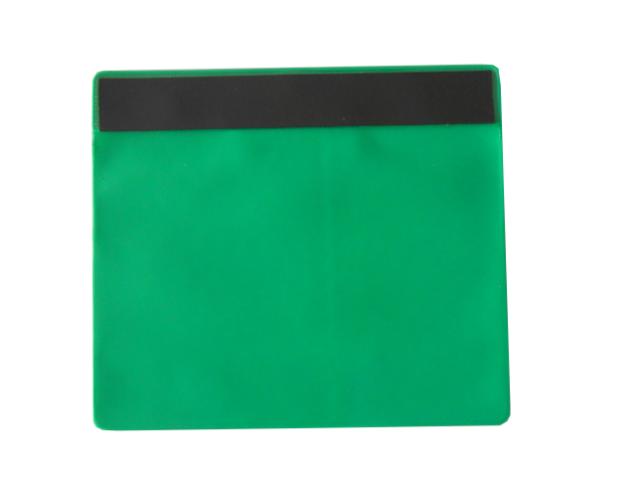 POCHETTES D'IDENTIFICATION - MAGNETIQUE - A4 - PAYSAGE - VERT