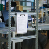 Porte-bloc à suspendre, aluminium, A4, portrait