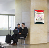 Pochette-Cadre d'affichage adhésif Magneto, grand format, repositionnable, A1