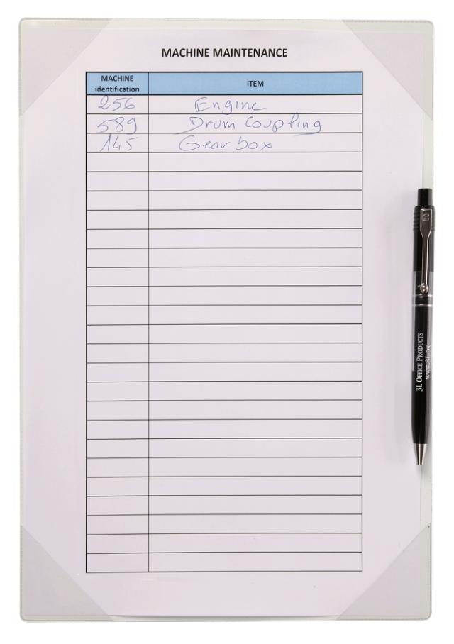 PORTE-COPIES KANG EASY WRITE - ADHÉSIF REPOSITIONNABLE - A4 - TRANSPARENT