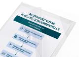 POCHETTES D’AFFICHAGE KANG EASY LOAD - ADHÉSIF REPOSITIONNABLE - A4 - TRANSPARENT - x2