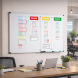 Cartes magnétiques titres, Kanban, 175 x 75 mm
