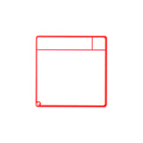 Cartes magnétiques pour tâches, S, 75 x 75 mm