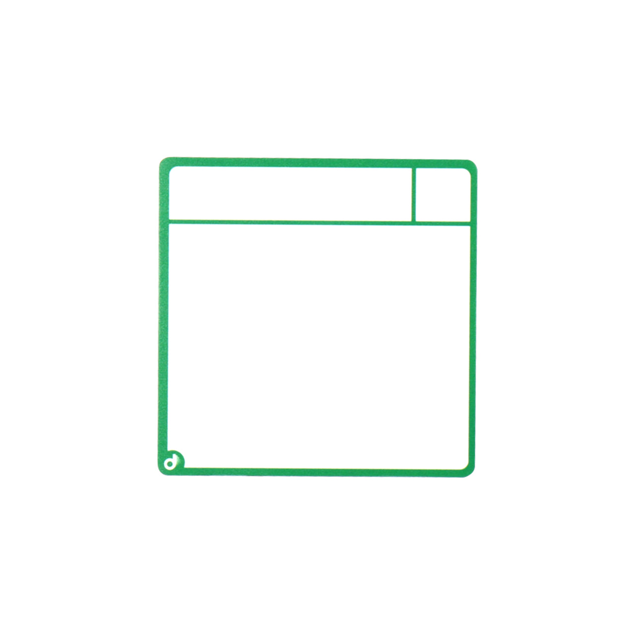 Cartes magnétiques pour tâches, S, 75 x 75 mm