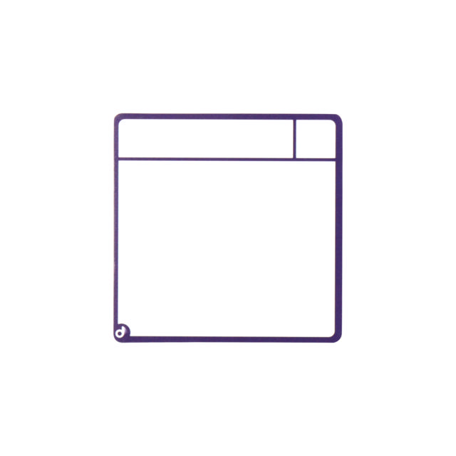 Cartes magnétiques pour tâches, S, 75 x 75 mm