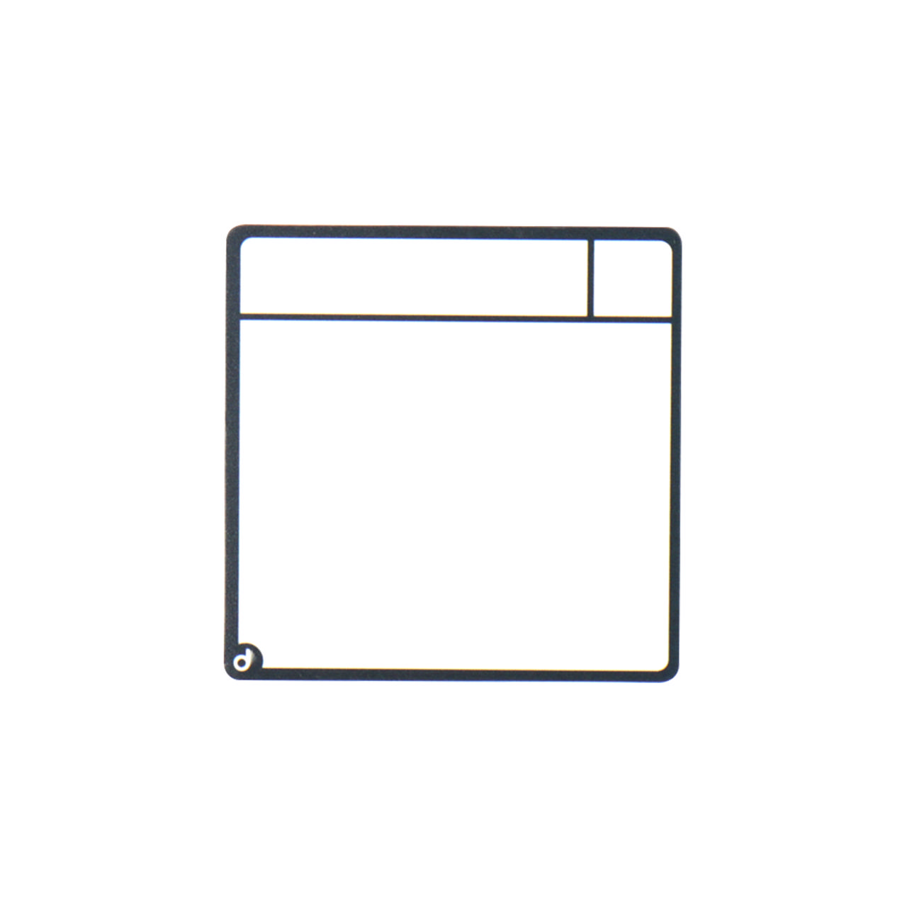 Cartes magnétiques pour tâches, S, 75 x 75 mm