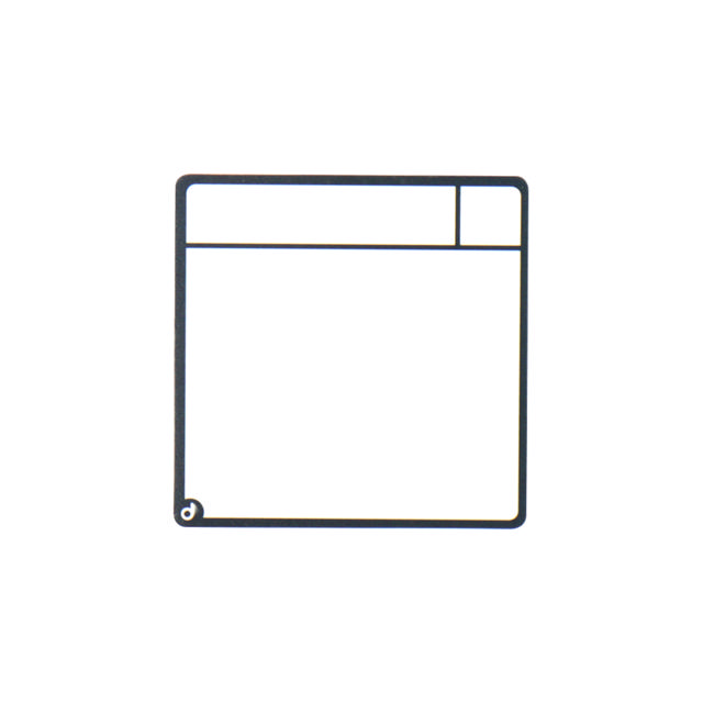 Cartes magnétiques pour tâches, S, 75 x 75 mm