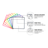 Cartes magnétiques pour tâches, S, 75 x 75 mm