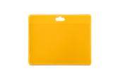 PORTE-BADGES SOUPLE - JAUNE