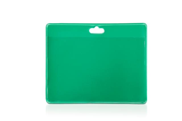 PORTE-BADGES SOUPLE - VERT