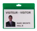 PORTE-BADGES SOUPLE - VERT