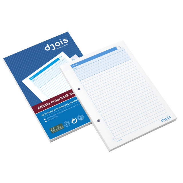 Carnet de suivi des livraisons Atlanta, avec copie carbone, A5, texte NL, FSC®