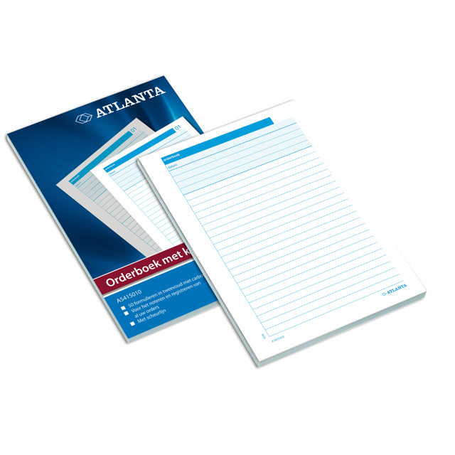 Carnet de suivi des livraisons Atlanta, avec copie carbone, A5, texte NL, FSC®