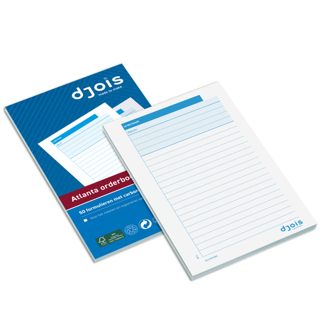 Carnet de suivi des livraisons Atlanta, avec copie carbone, 185 x 110 mm, texte NL, FSC®