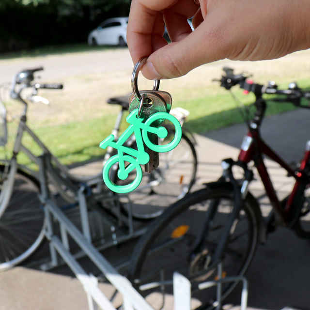 Porte-clés Vélo, recyclé 