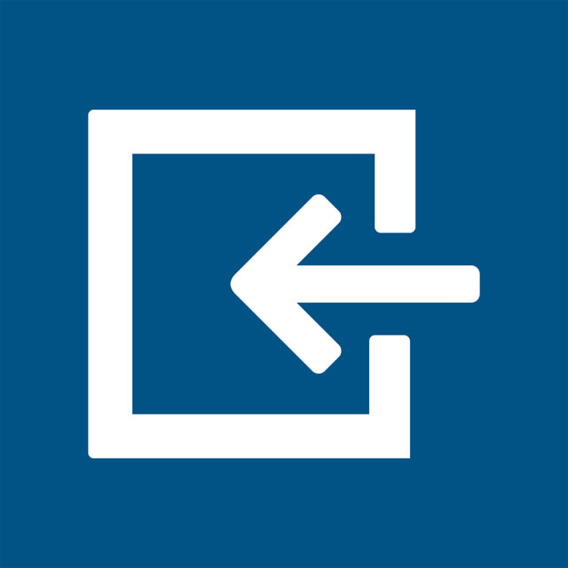 Panneau d'information - Entrée