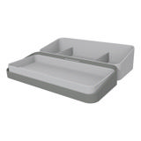 Boite de rangement organisateur de bureau, 80 % recyclé, Blue Angel