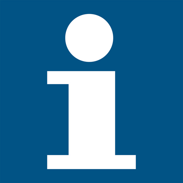 Panneau d'information - Point information