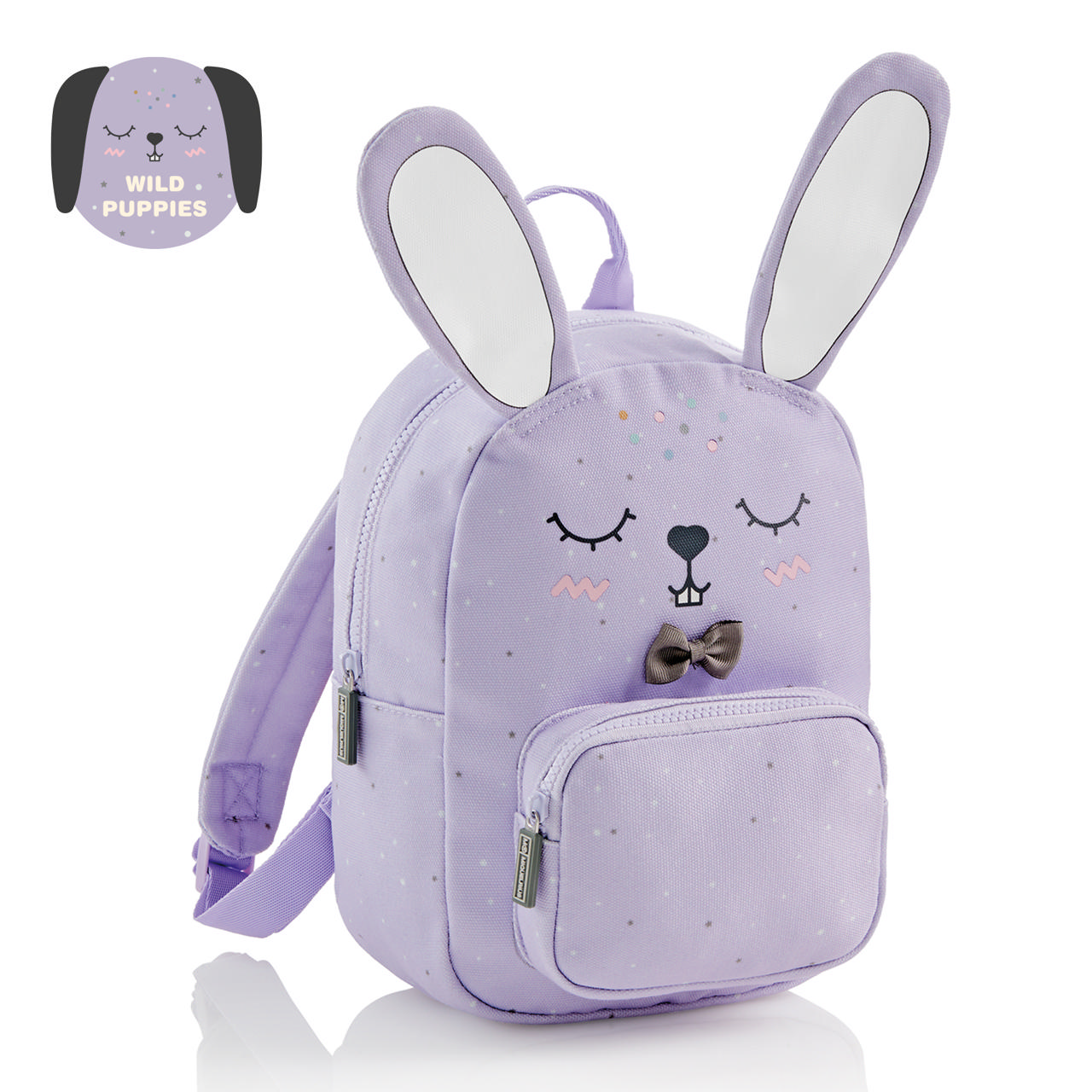 Sac à dos mini, Lapin lilas 