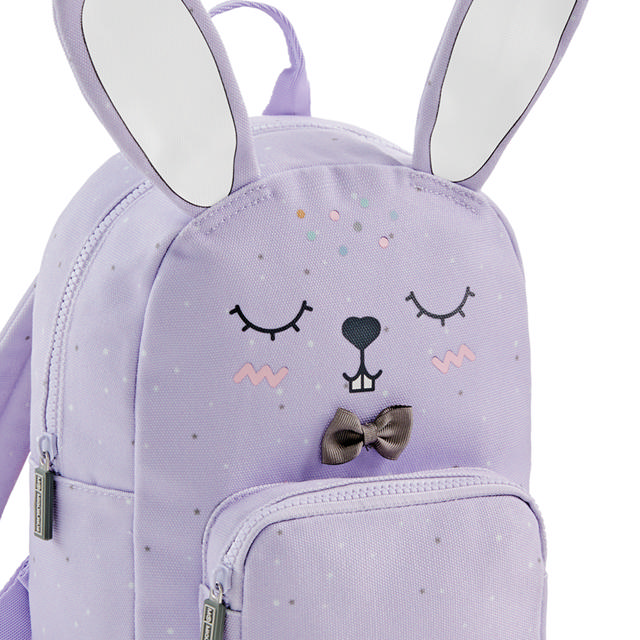 Sac à dos mini, Lapin lilas 