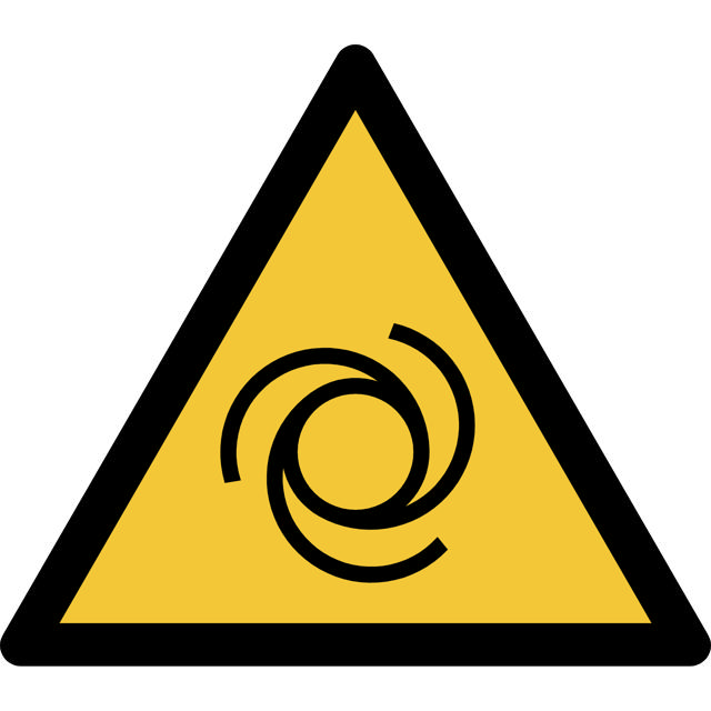 Panneau pictogramme Danger démarrage automatique