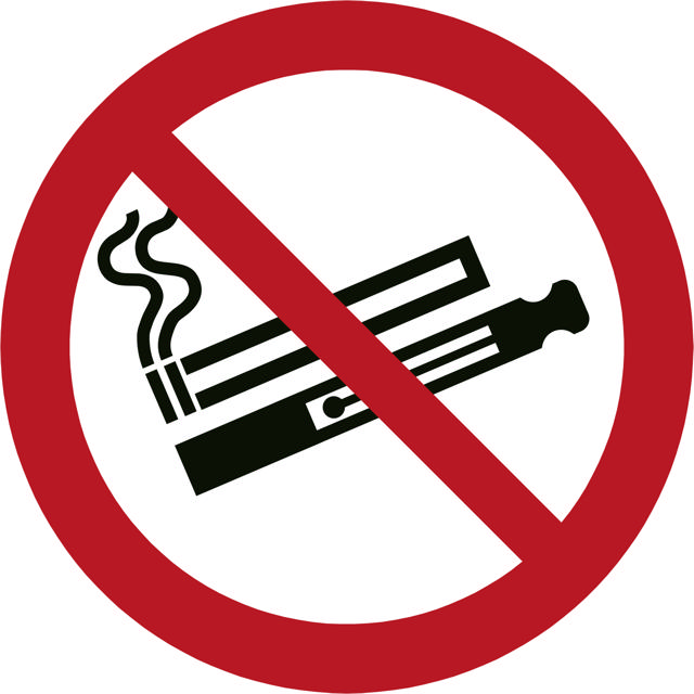 Panneau pictogramme Cigarette et cigarette électronique interdits