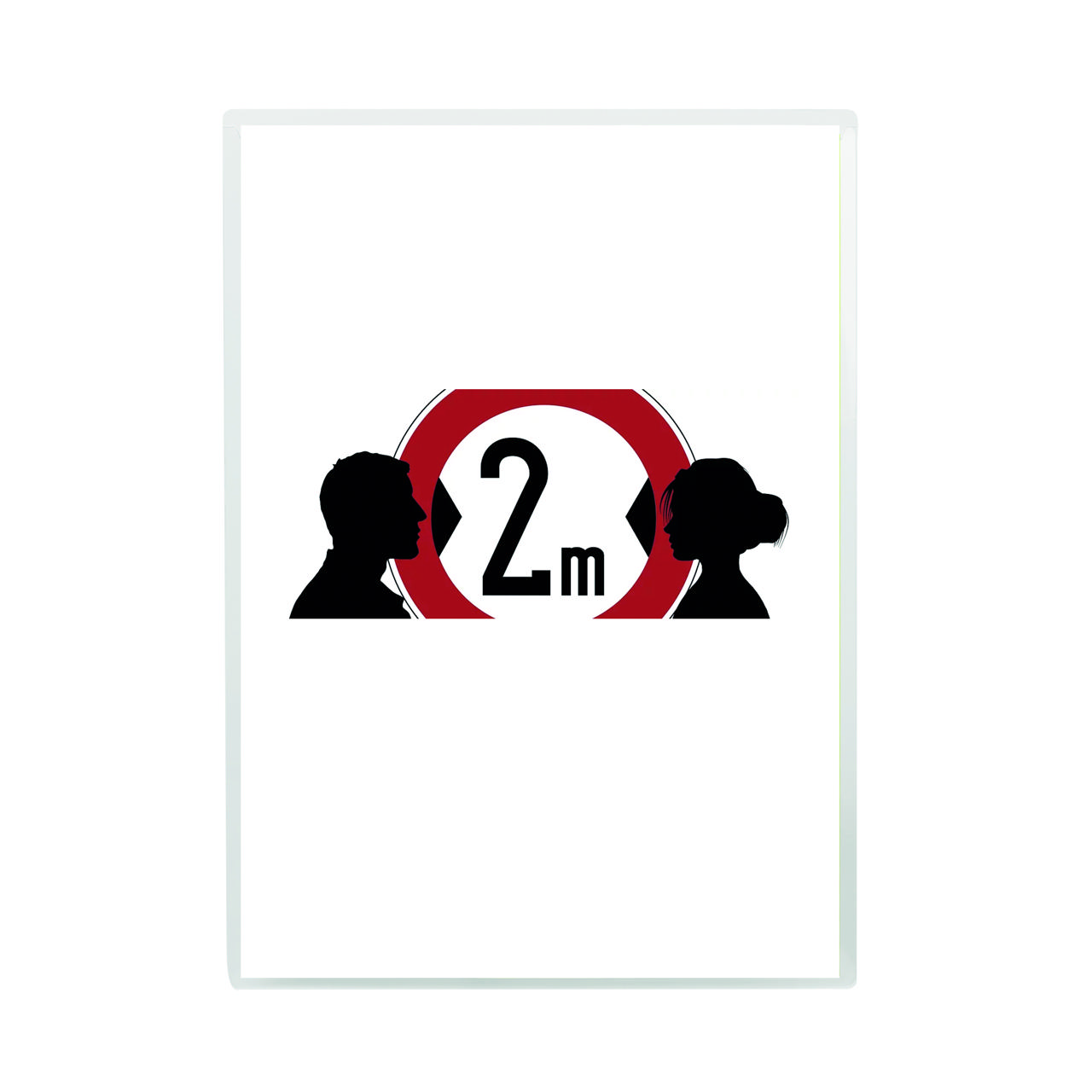 Pochette d'affichage adhésive, repositionable, A5, ouverture petit côté