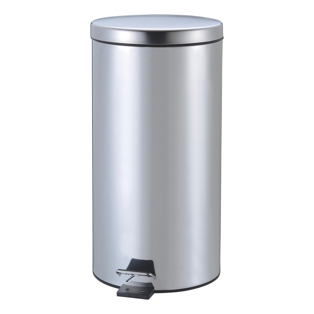 Poubelle à pédale en acier inoxydable, 20 L